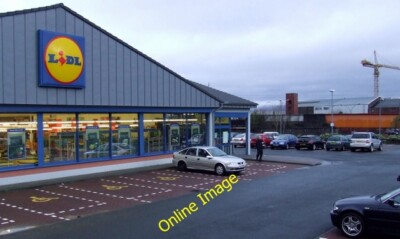 Photo 6x4 Lidl Port Glasgow On former Gourock Ropework land at Newark Str c2013