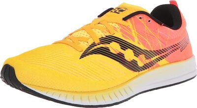 Женские кроссовки Saucony Fastwitch 9, Vizigold/Vizired, 9 B Medium США