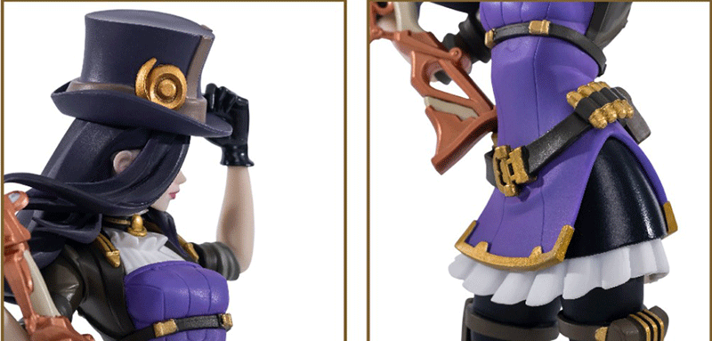 League of Legends LOL Caitlyn Unlocked Statue FIGURE