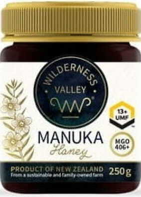 Manuka Honing UMF 13+ MGO 406+ 250 g Wilderness Valley Ltd