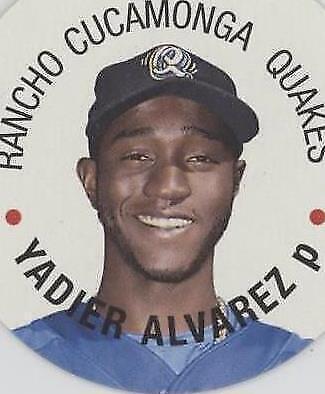 2017 Topps Heritage Minor League Edition - Yadier Alvarez #68TDC-7