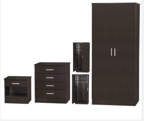 3 Piece Wardrobe Set Wenge Colour In Birmingham West
