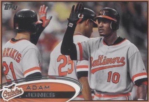 2012 Topps Mini - Adam Jones #125