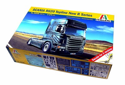 ITALERI Truck Trailers Model 1/24 SCANIA R620 Topline R Series 3858 T3858