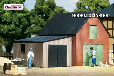 Auhagen HO 11408 Warehouse with garage