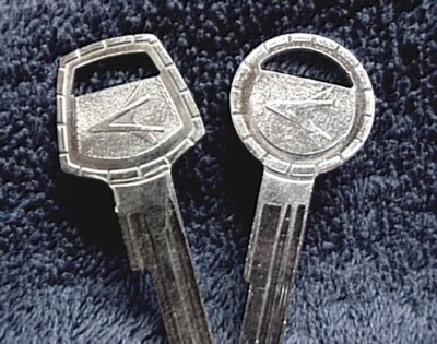 NOS Mopar Dodge Plymouth Forward Look Keys 59 60 61 62 63 64 65