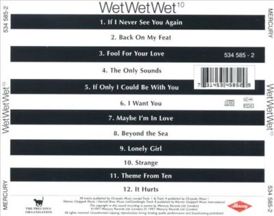 Wet Wet Wet – 10 | Releases | Discogs