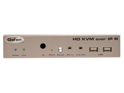 Gefen EXT-HDKVM-LANRX HDMI/USB/Audio/RS-232/IR KVM over IP Extender (Rx)