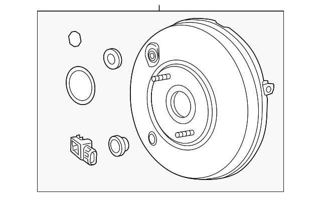 Genuine Ford Power Brake Booster FG9Z-2005-A