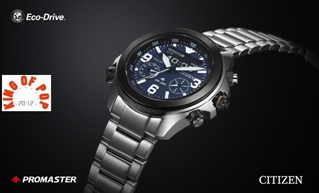 Pre-owned Citizen Jv1006-51l, Eco Drive Land , Promaster, Zafiro,20 Bar