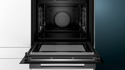 Siemens iQ700 Einbau Mikrowellen Backofen HB878G4B6 mit Selbstreinigung EEK A