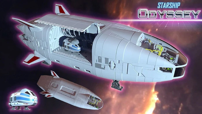 Odyssey Starship - 28MM - 2nd Dynasty - Playable Interior