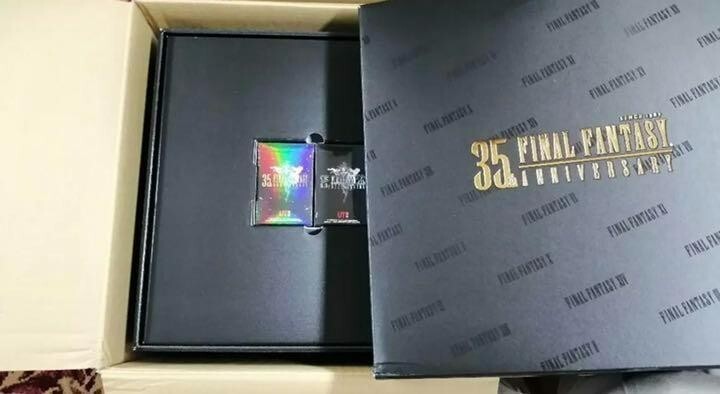 Pre-owned Uniqlo Final Fantasy 35th Anniversary Ut Graphic T-shirt Xl Complete Box 16 Set In Multicolor