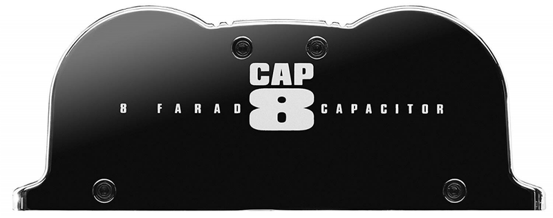 BOSS Audio CAP8 - 8 Farad Car Capacitor For Energy Storage To Enhance Bass Deman
