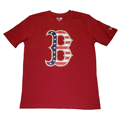 ★人気★【New era】★MLB LOGO SET UP T-SHIRT.S★Tシャツ★ New Era MLB Men's Boston Red Sox 4th of July 2023 Stars