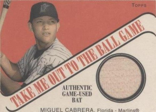2004 Topps Cracker Jack - Miguel Cabrera #TB-MC