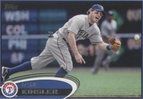 2012 Topps Mini - Ian Kinsler #550