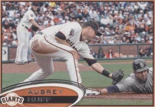 2012 Topps Mini - Aubrey Huff #591