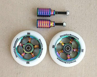 S Dis 100mm Oil Slicks Package - 2 Wheels And 2 Pegs Neochro
