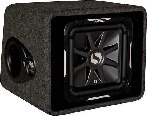 Kicker Enclosed Powered Car Subwoofer