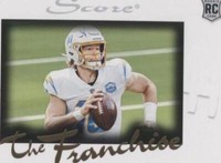 2020 Panini Instant NFL Justin Herbert #F20