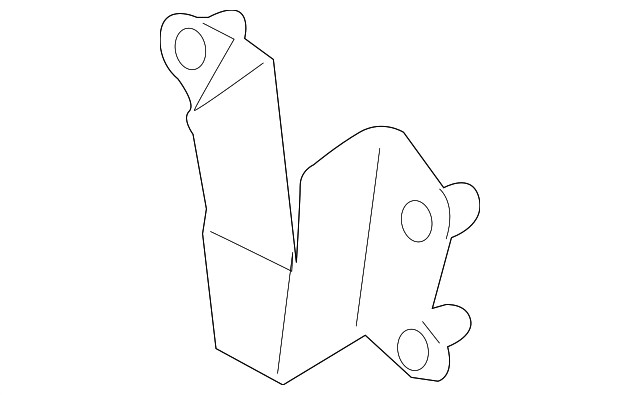 Genuine Ford Bumper Bracket AE8Z-17A750-B