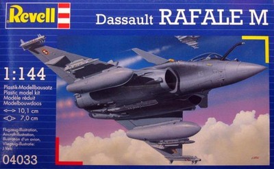 KIT REVELL 1:144 AEREO DASSAULT RAFALE M ART 04033