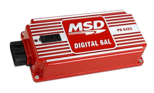 MSD DIGITAL 6AL PN 6425 点火コントローラー　中古品 MSD MSD Digital 6AL Ignition Control - Red 6425 85132064250
