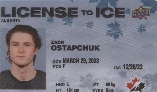 2023 Upper Deck Team Canada Juniors - Zack Ostapchuk #LI-22