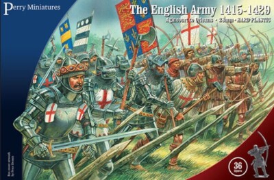 Перри изображает Английскую армию в миниатюрах 1415-1429 гг. PMP AO40