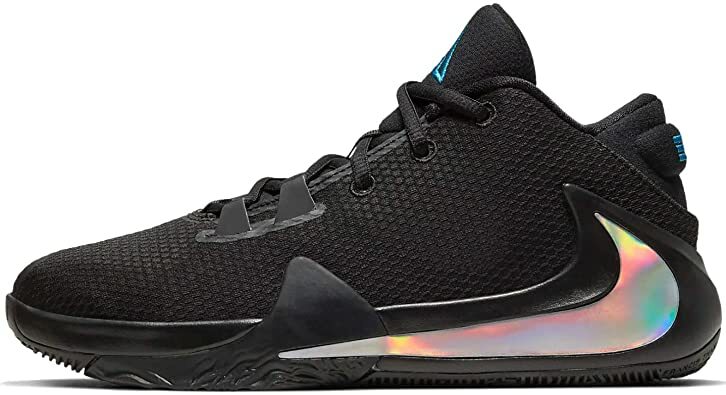 Nike Zoom Freak 1 GS 6.5Y Giannis Triple Black MultiColor