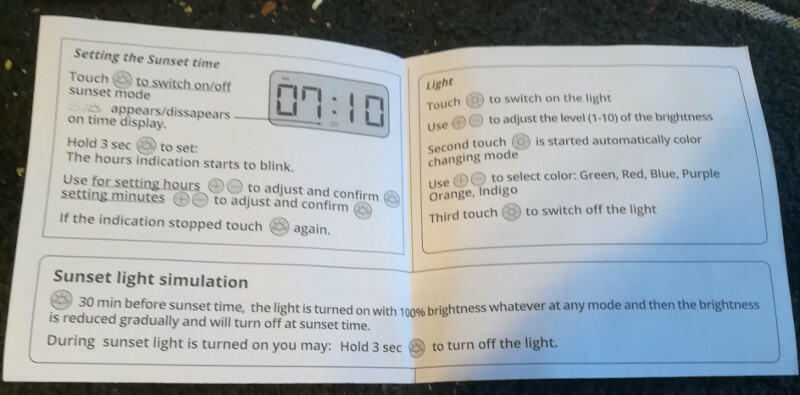 Wake Up Light Alarm Clock Sunrise Alarm Clock USB Charger