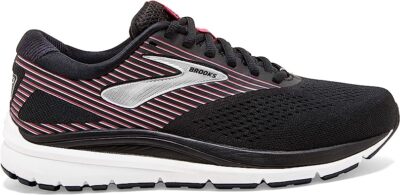 

Женские кроссовки Brooks Addiction 14, черный/ярко-розовый/серебристый, 11 B Medium США, Black/hot pink/silver