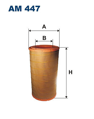 FILTRON AM 447/1 Air Filter for BMC,DAF,KAMAZ,MERCEDES-BENZ,SOLARIS,TERBERG-BENS