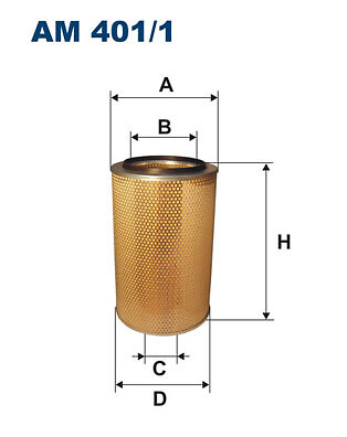 FILTRON AM 401/1 Air Filter for ,BREDAMENARINIBUS,FIAT,IRISBUS,IVECO,KAMAZ,MAN,M
