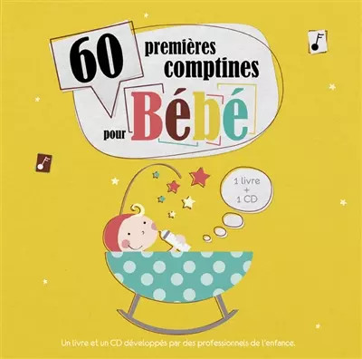 60 Premières comptines pour bébé (1CD audio), Jean Naty Boyer,  Rémi Guichard,  