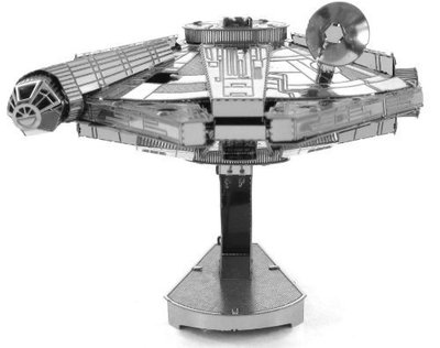 Metal Earth Star Wars Millennium Falcon 3D Metal  Model + Tweezer  012514