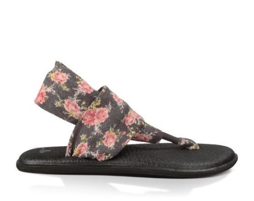 Sandalias florales Sanuk Mujer y Flip Flops