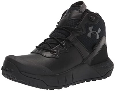 Under Armour Men's Micro G Valsetz Mid LWP Hiking Boot Black 001/Black 11