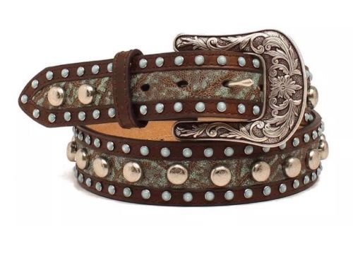 Metal Western Gypsy Cow Girl Boho Chic Belt NWT WHIPPY Western Metal Concho Belt for Women Vintage Cowgirl  main image 2