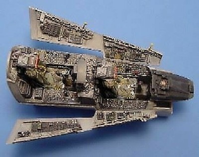 Aires Hobby 1/48 F4E/F Cockpit Juego para Hsg 4126