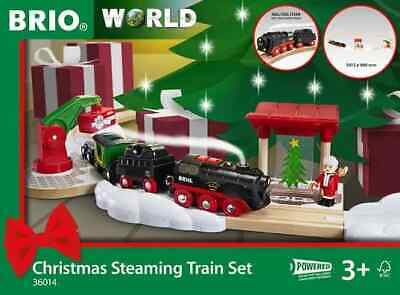 BRIO World Christmas Steaming Train Set, 26 Piece Train Set, Free Expedited Ship