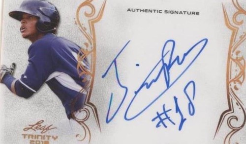 2018 Leaf Trinity - Jeisson Rosario #A-JR1