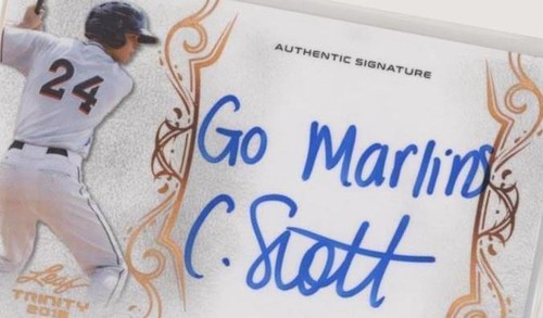 2018 Leaf Trinity - Connor Scott #A-CS1