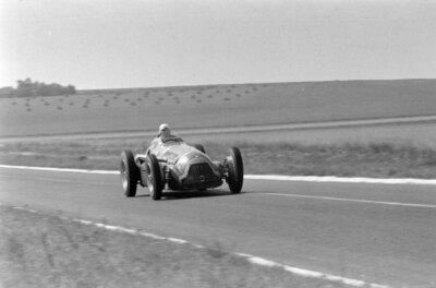 Johnny Claes William Spear Ferrari 340 America 1951 Motor Racing Old Photo