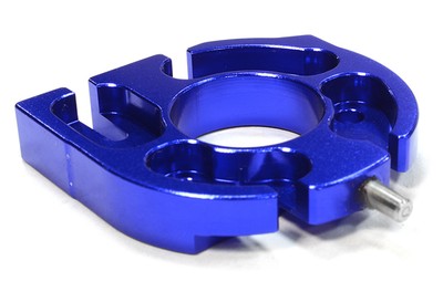 Integy C26006BLUE Billet Machined Motor Mount for Tamiya Scale Off-Road CC01