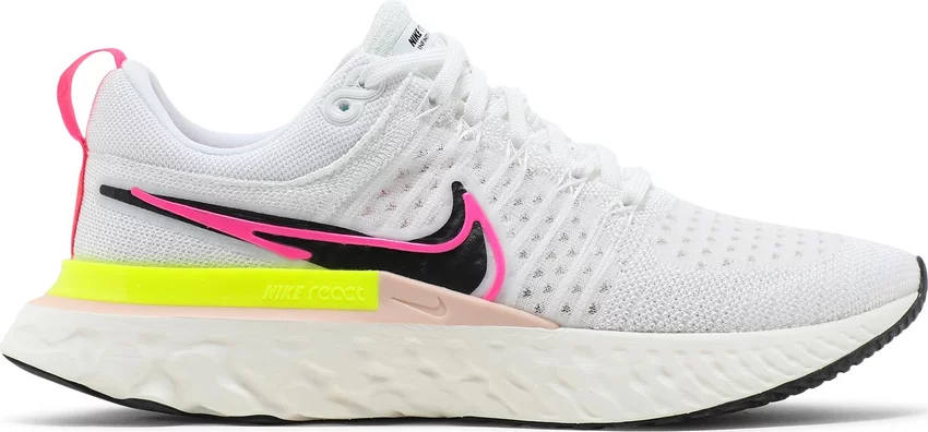 

W Nike React Infinity Run FK 2 Particle Серый Белый Черный DJ5396-100 Женские кроссовки 9,5, Nike React Infinity Run