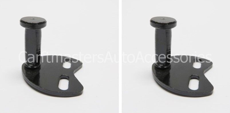 LEER Truck Cap 100LE/100XL Vertical Rotary Latch Striker Pair #73076