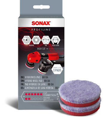 SONAX 04940410 HybridWollPad 80 DA