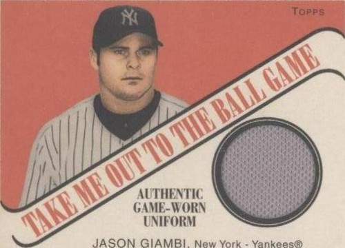 2004 Topps Cracker Jack - Jason Giambi #TB-JGH